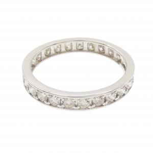 PT900 フルエタニティ ダイヤモンド リング 1.00CT