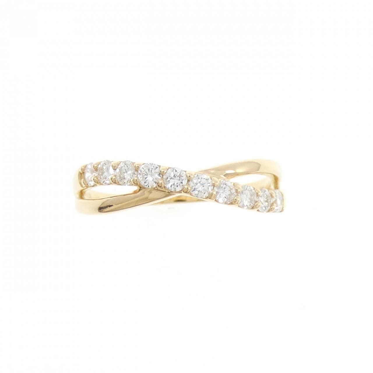 K18YG ダイヤモンド リング 0.30CT