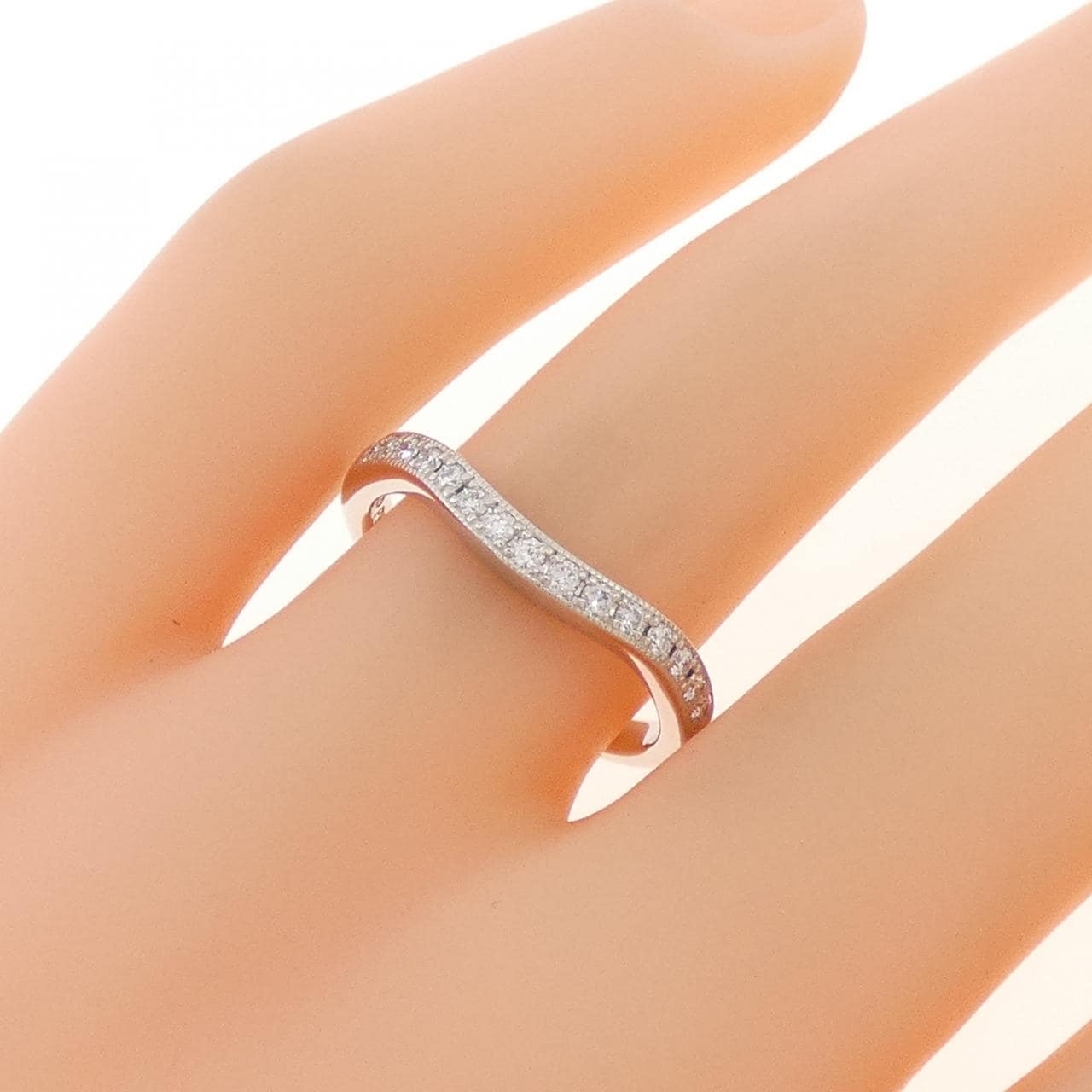 PT950 ダイヤモンド リング 0.17CT