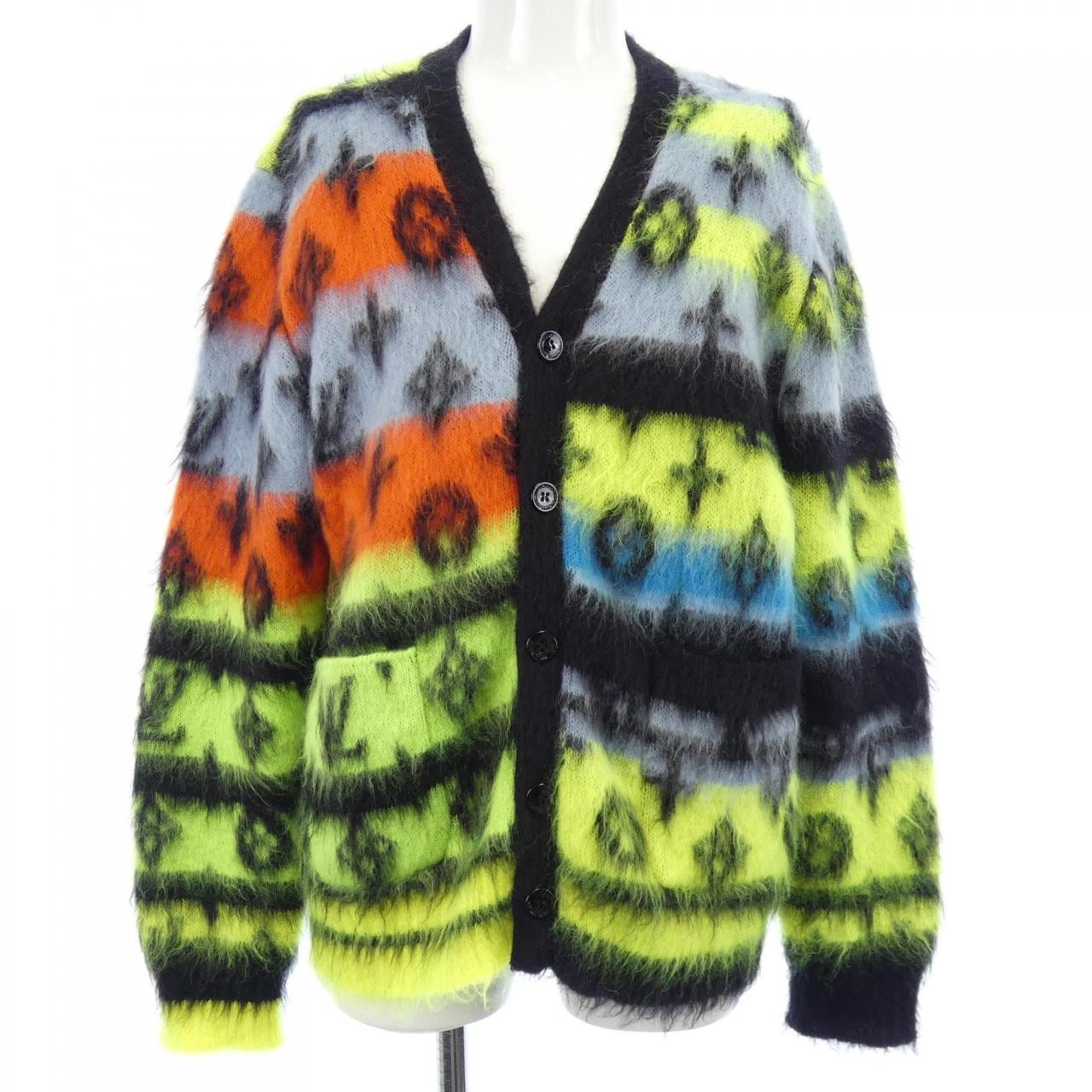 ルイヴィトン LOUIS VUITTON モノグラムモヘアカーディガン HNN05WNE5 カーディガン