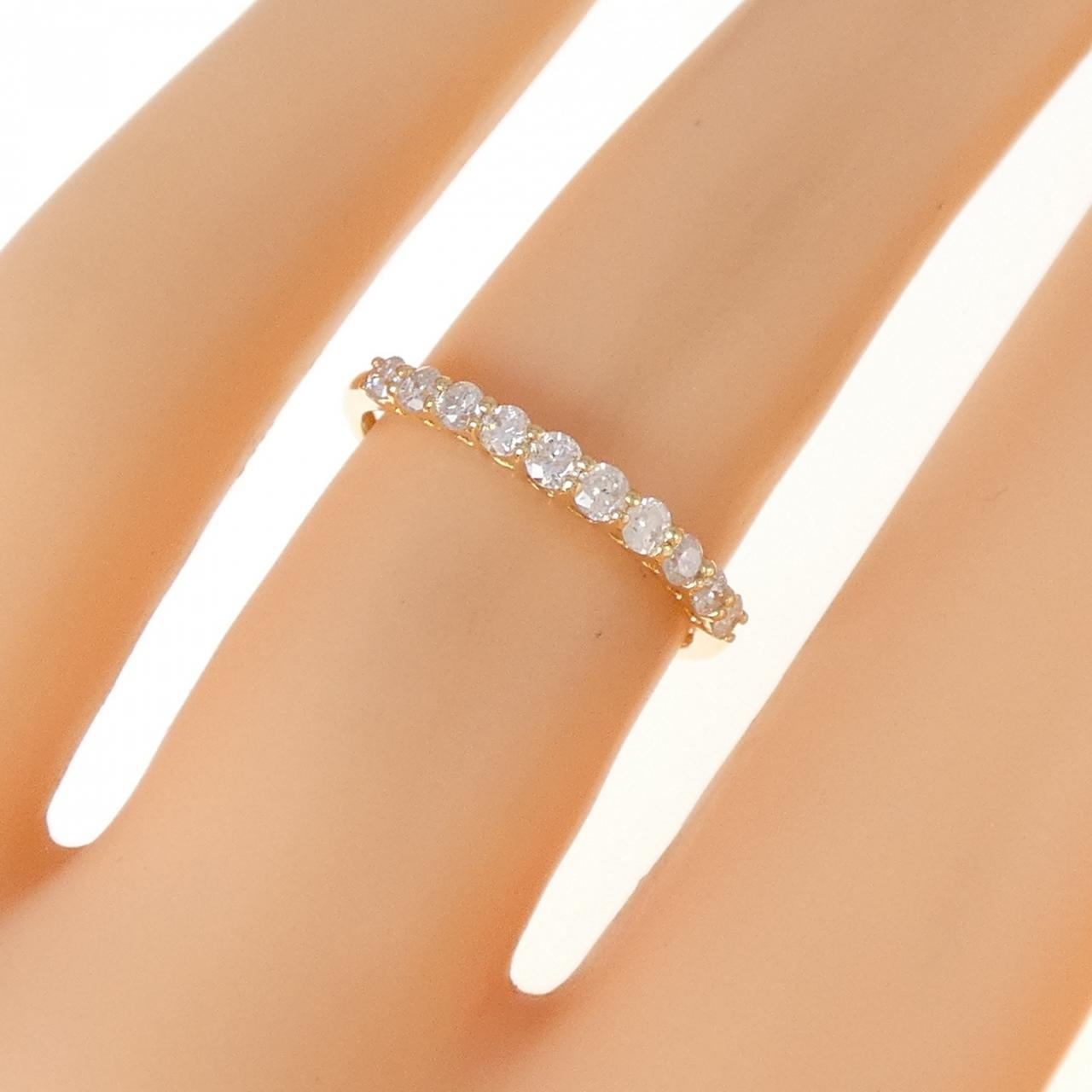K18YG ダイヤモンド リング 0.30CT
