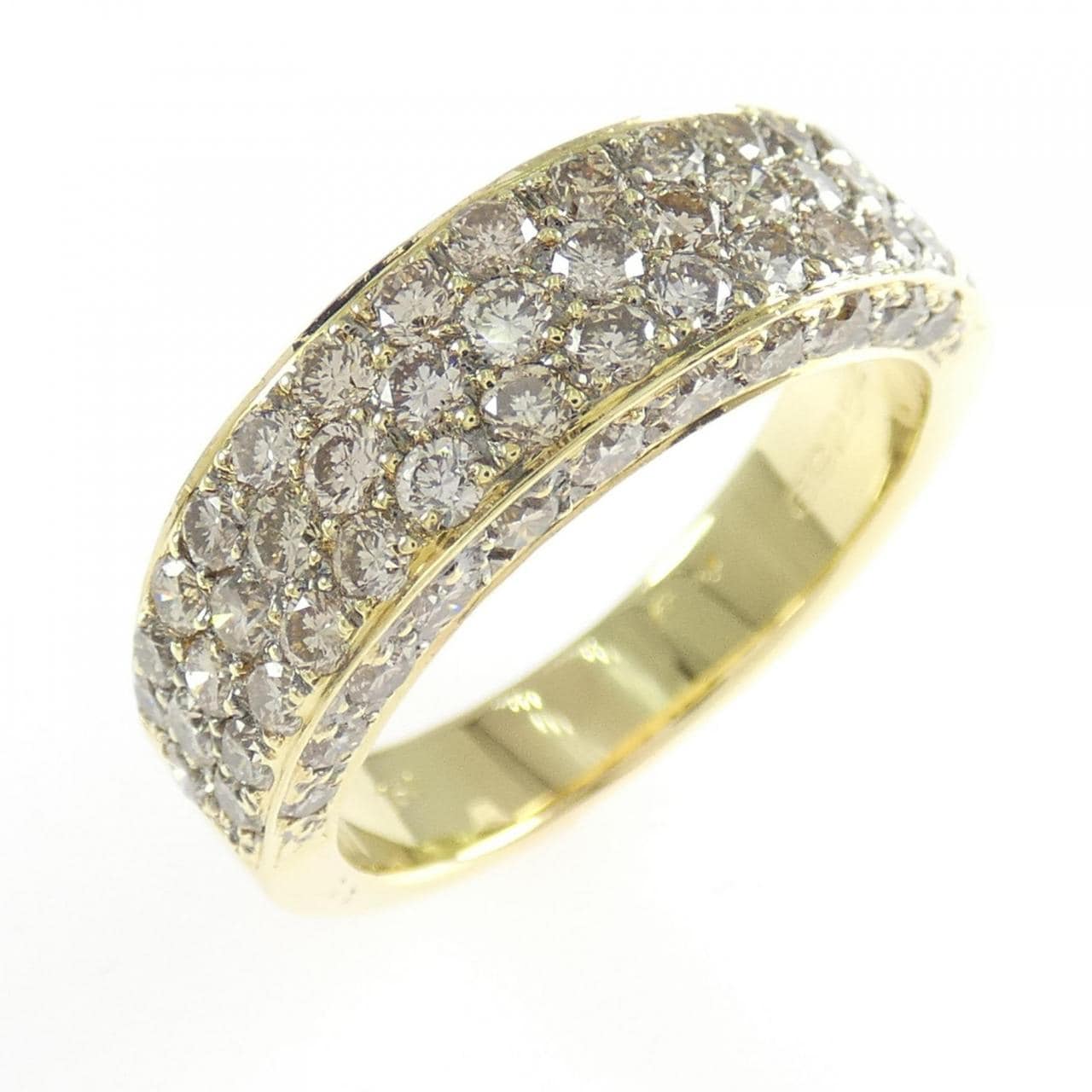 750YG ダイヤモンド リング