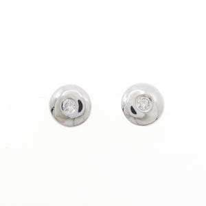 750WG ダイヤモンド ピアス 0.16CT