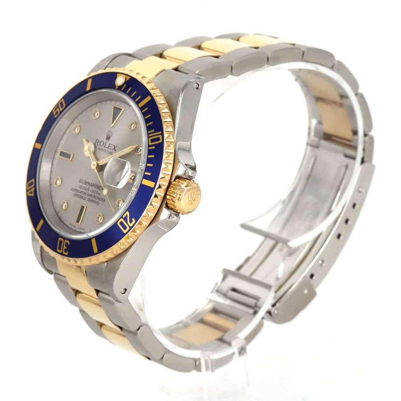 ROLEX Submariner Date 16613SG. Stainless steel and yellow gold Automatic U-number