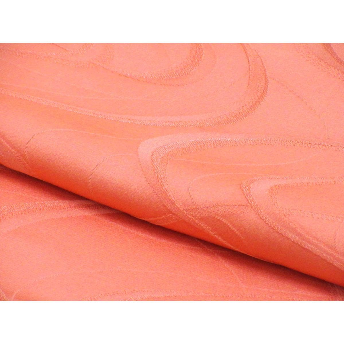 【未使用品】色無地　丸に抱茗荷【千總】