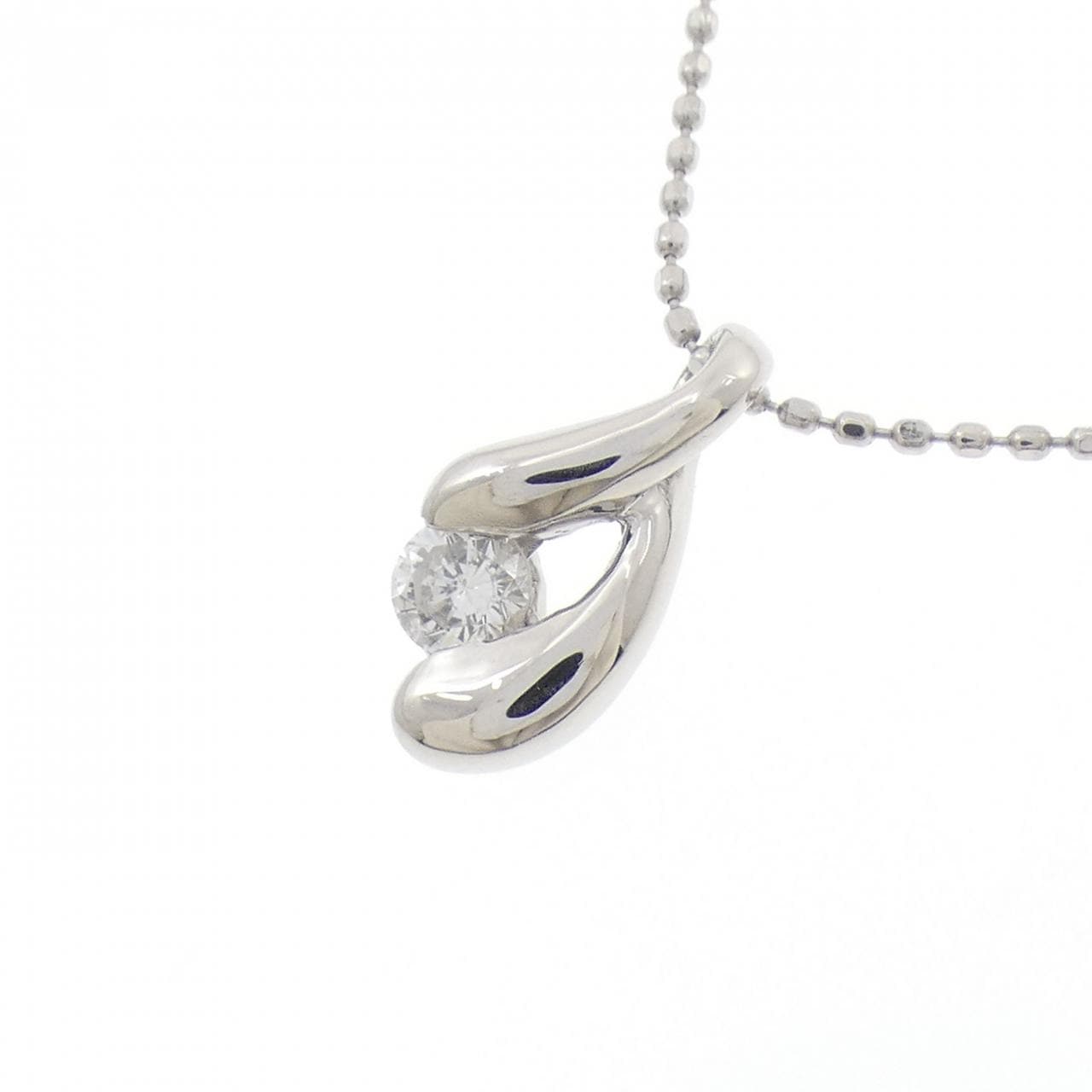 PT900/PT850 ダイヤモンド ネックレス 0.140CT