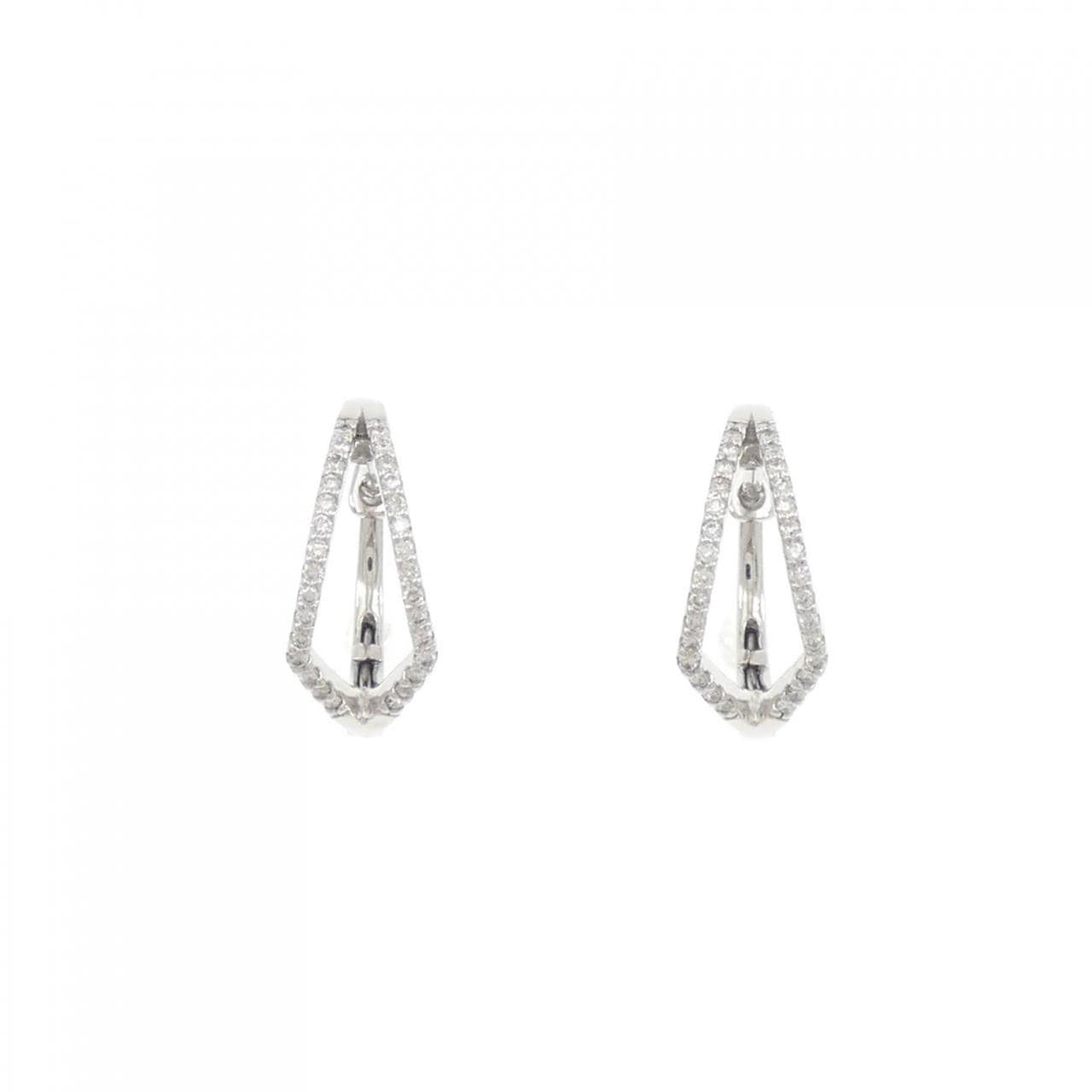 [BRAND NEW] PT Diamond Earrings 0.26CT