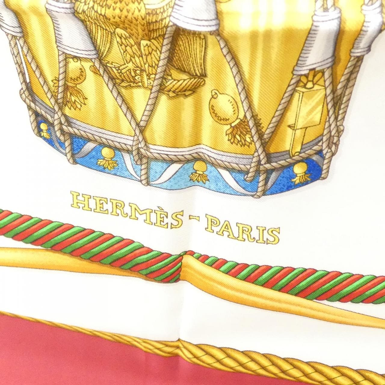 エルメス LES TAMBOURS カレ スカーフ