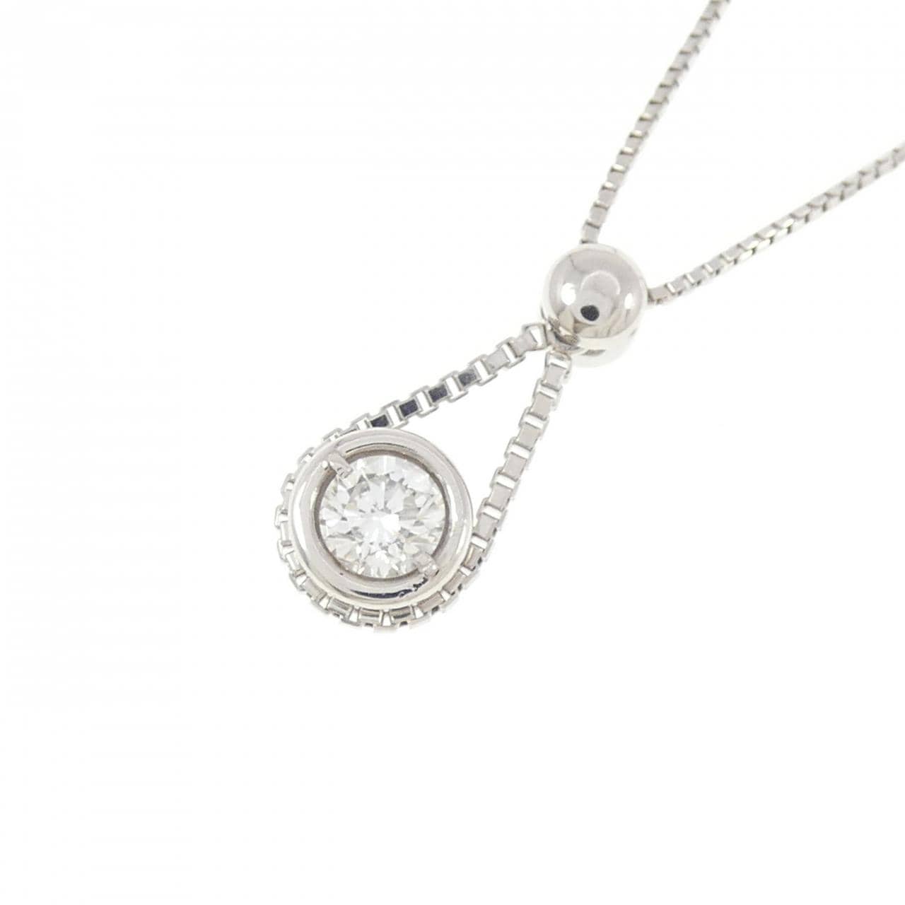 PT900/PT850 ダイヤモンド ネックレス 0.300CT