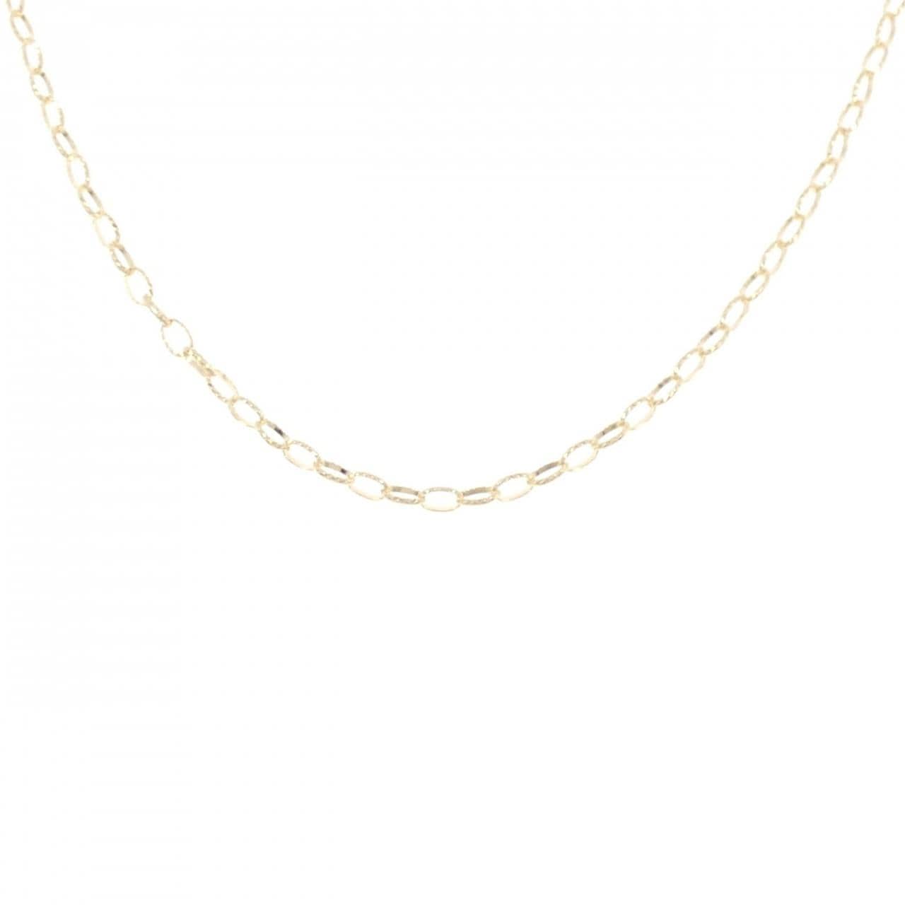 K18YG chain necklace