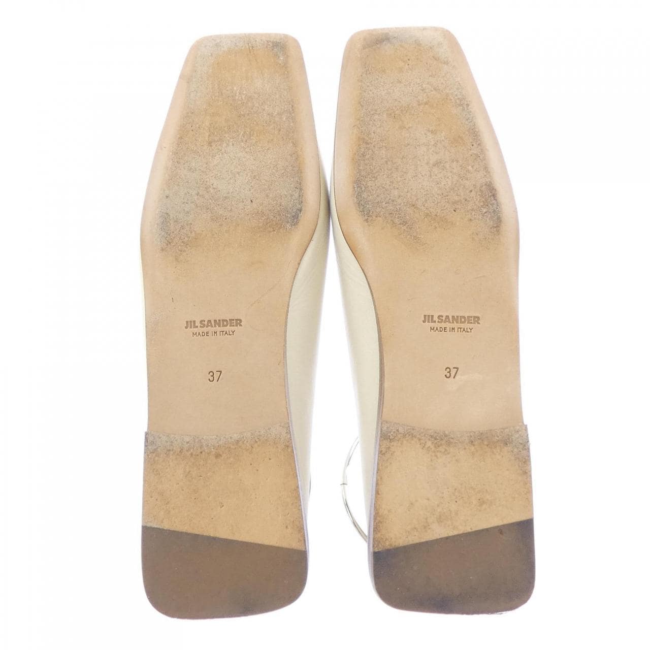 ジルサンダー JIL SANDER Ring Ballerina Bone フラットシューズ
