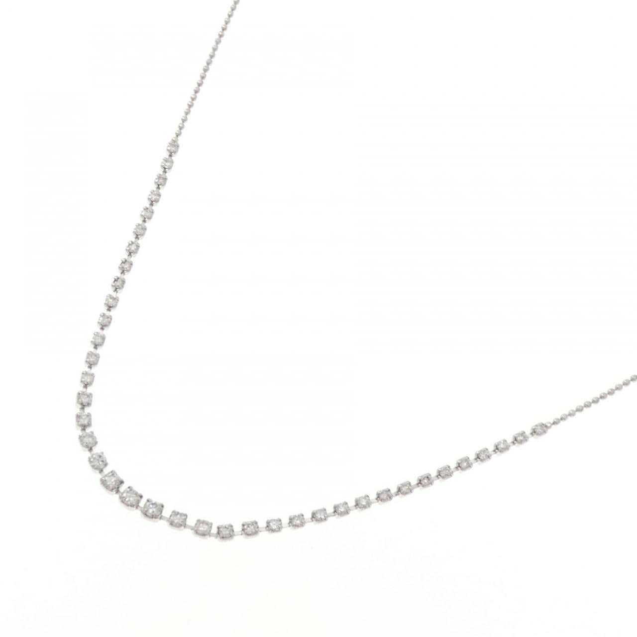 PT850 ダイヤモンド ネックレス 1.00CT