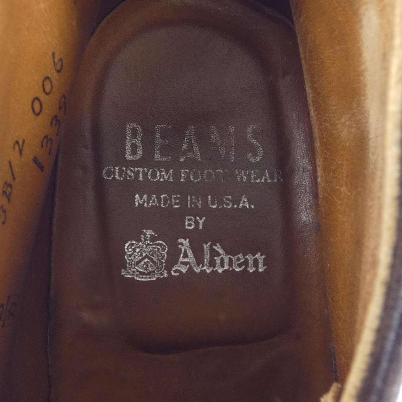 オールデン ALDEN 1339 BEAMS シューズ