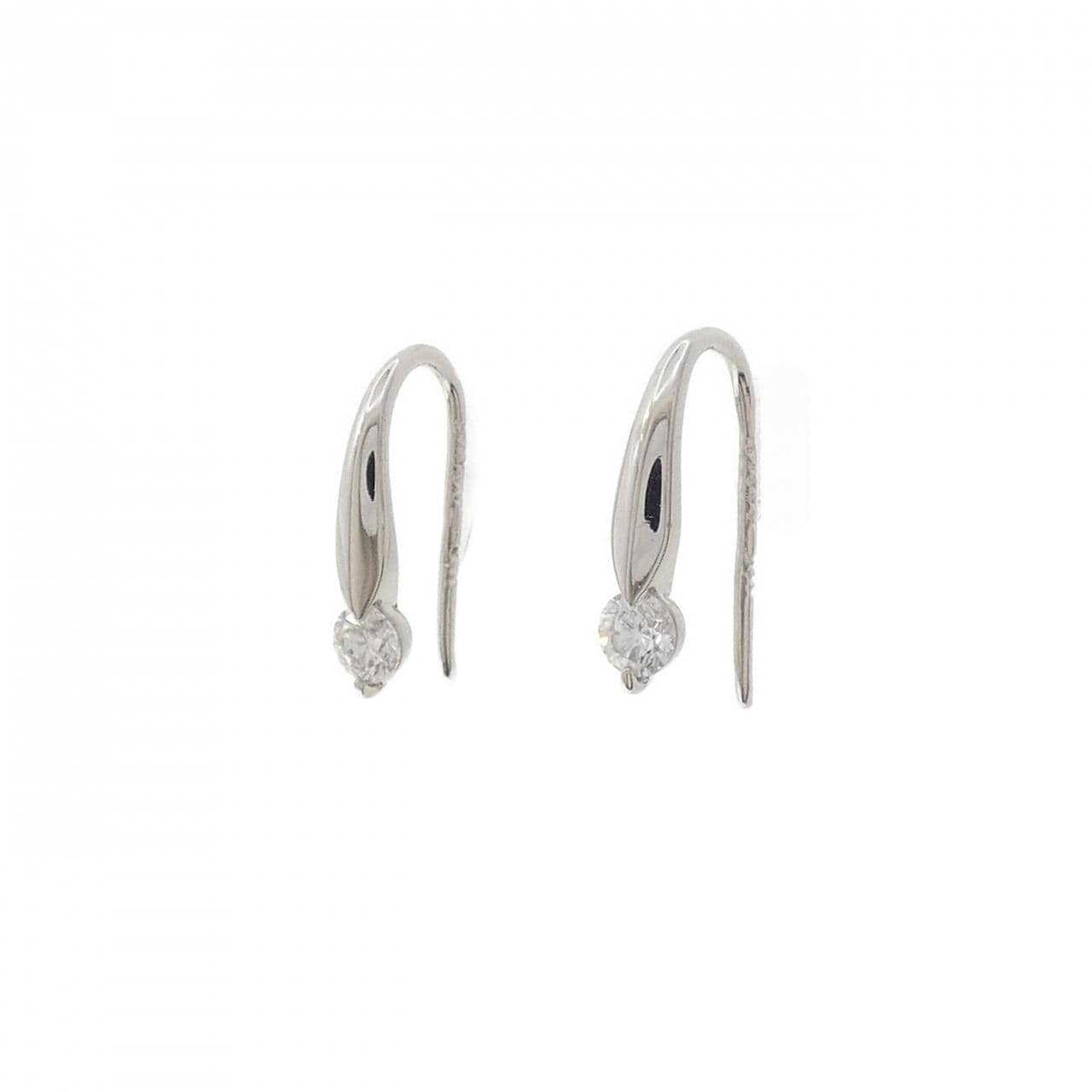PT1000 ダイヤモンド ピアス 0.22CT