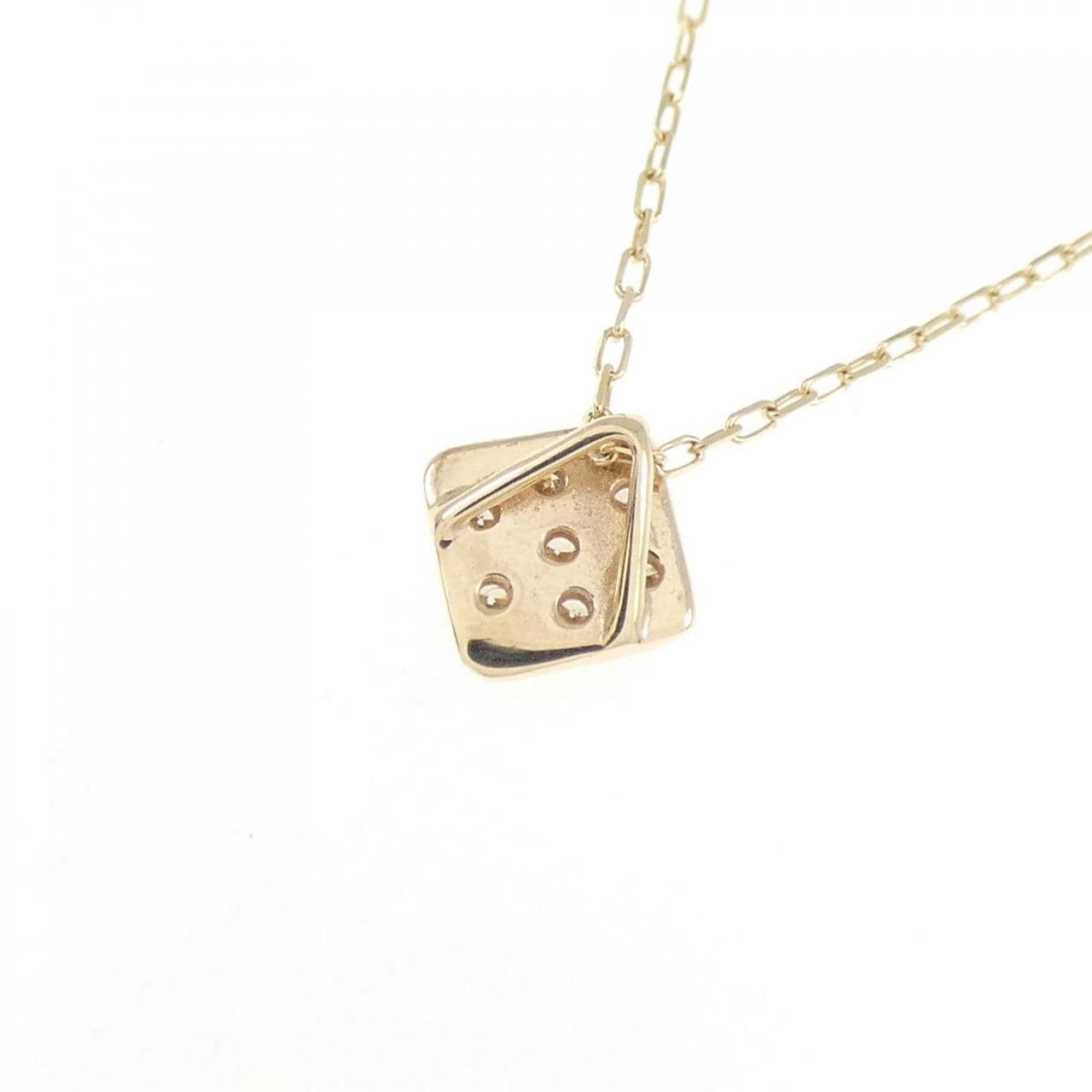 K10YG ダイヤモンド ネックレス