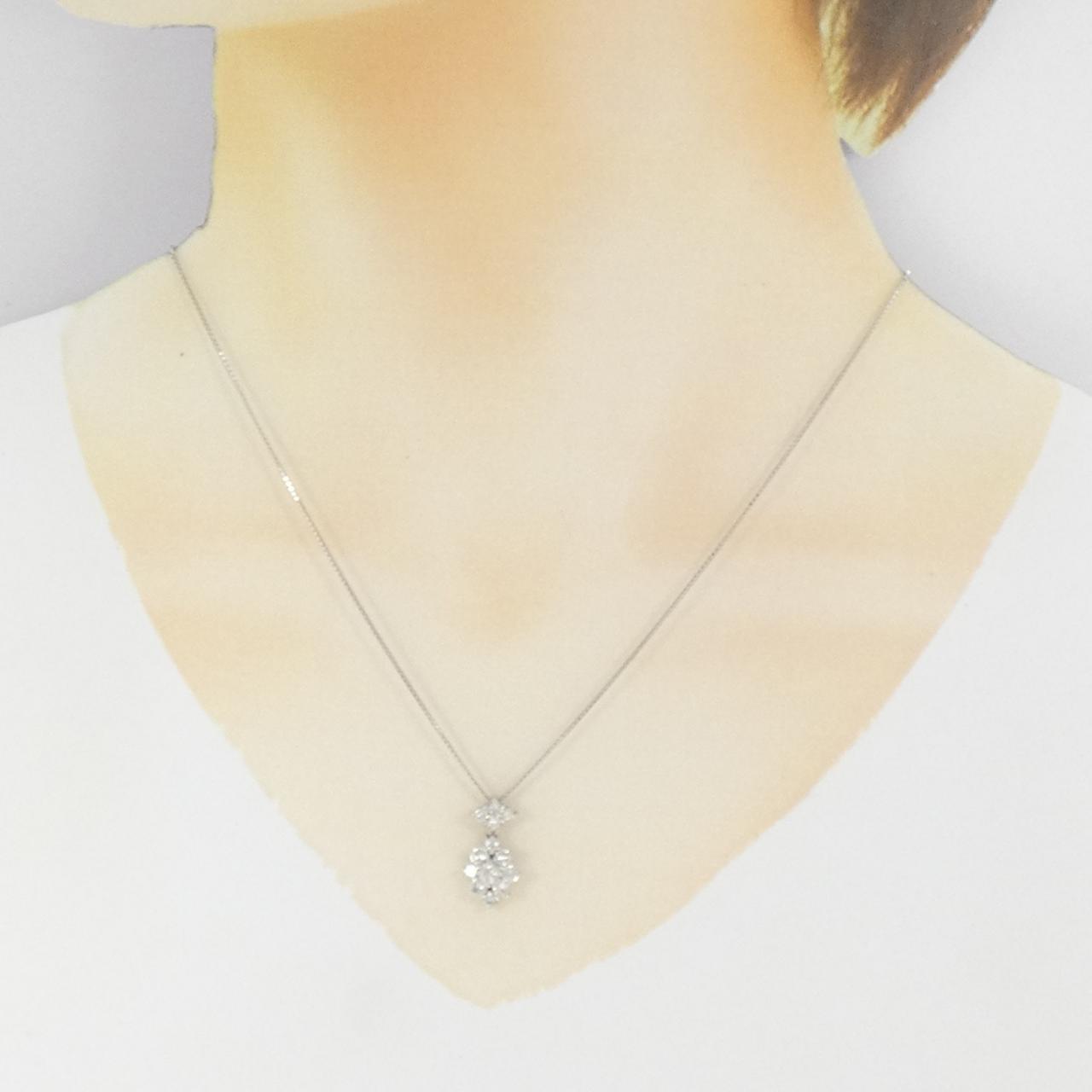 PT850 ダイヤモンド ネックレス 1.02CT