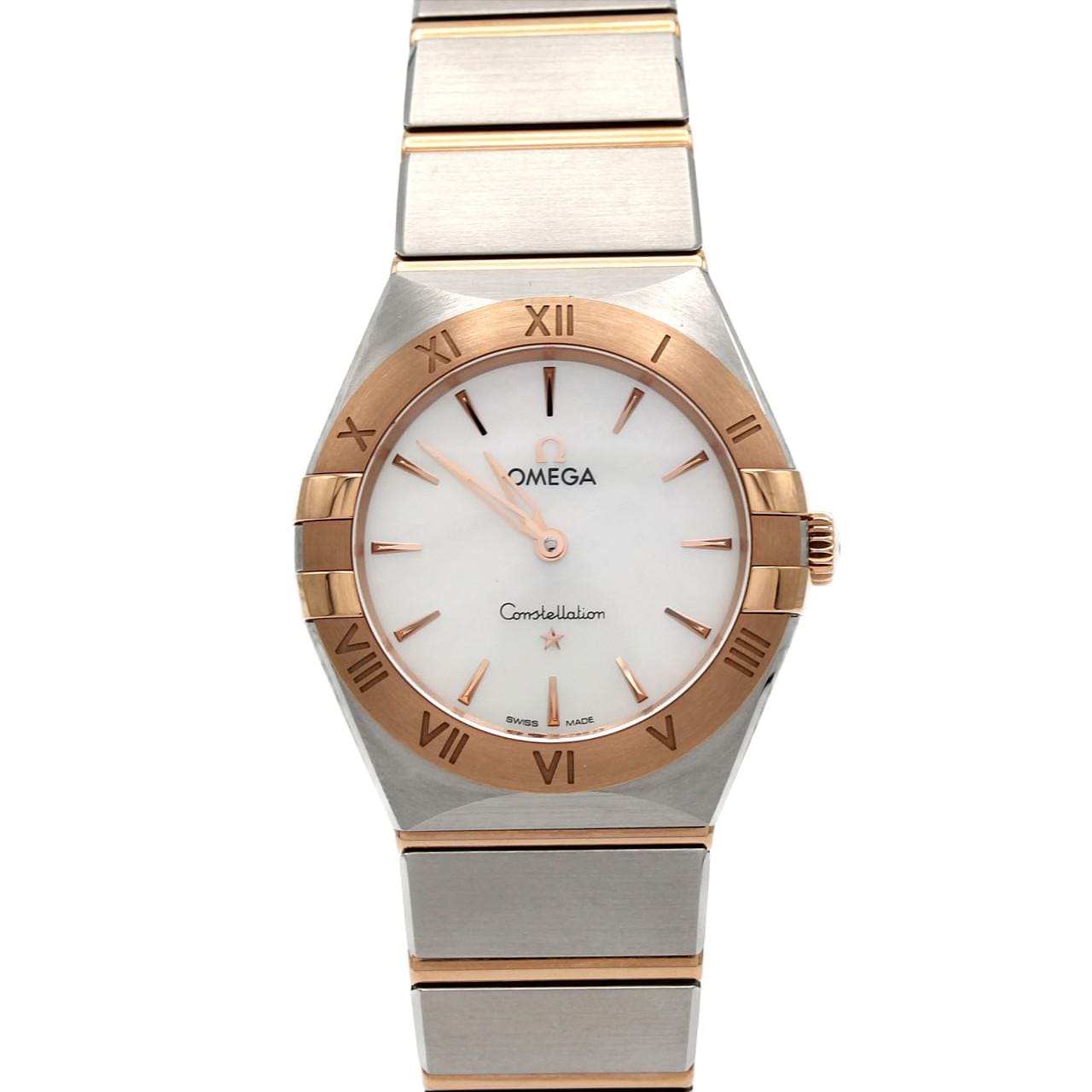 【新品】オメガ コンステレーション PGコンビ 131.20.28.60.05.001 SSxPG クォーツ