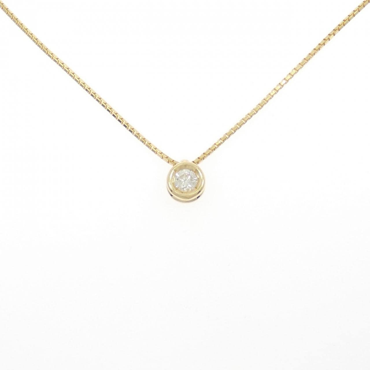 K18YG ダイヤモンド ネックレス 0.51CT