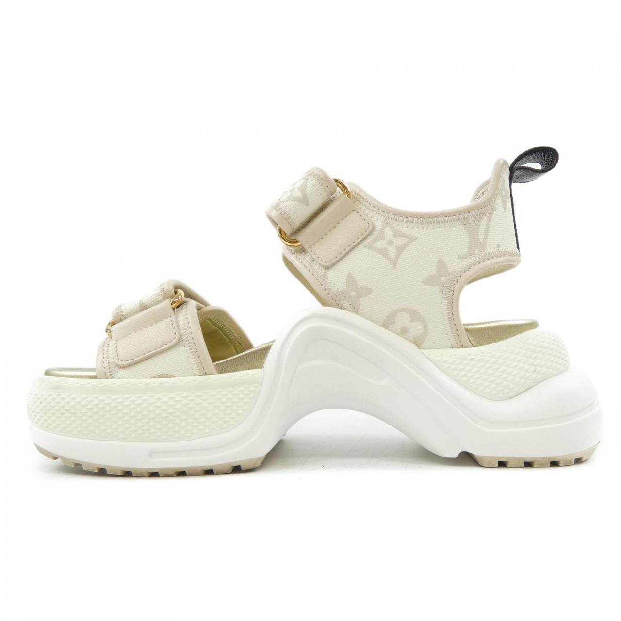 ルイヴィトン LOUIS VUITTON モノグラムデニム LVアークライトライン サンダル