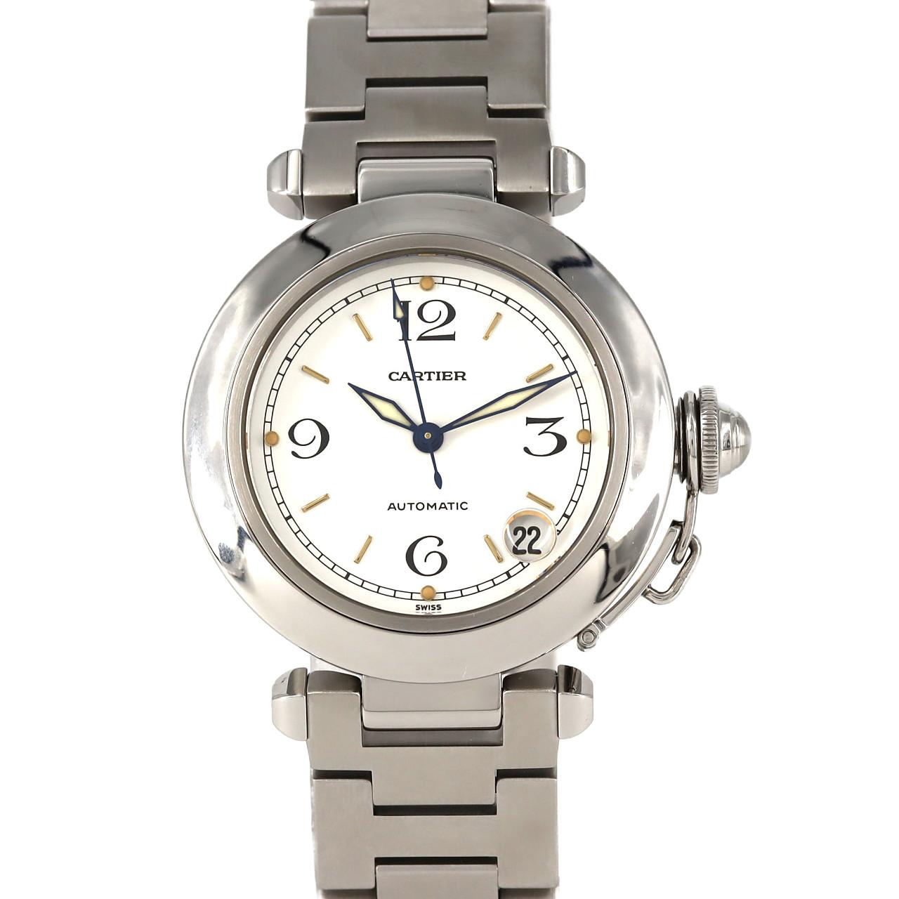 カルティエ パシャC W31015M7 SS 自動巻
