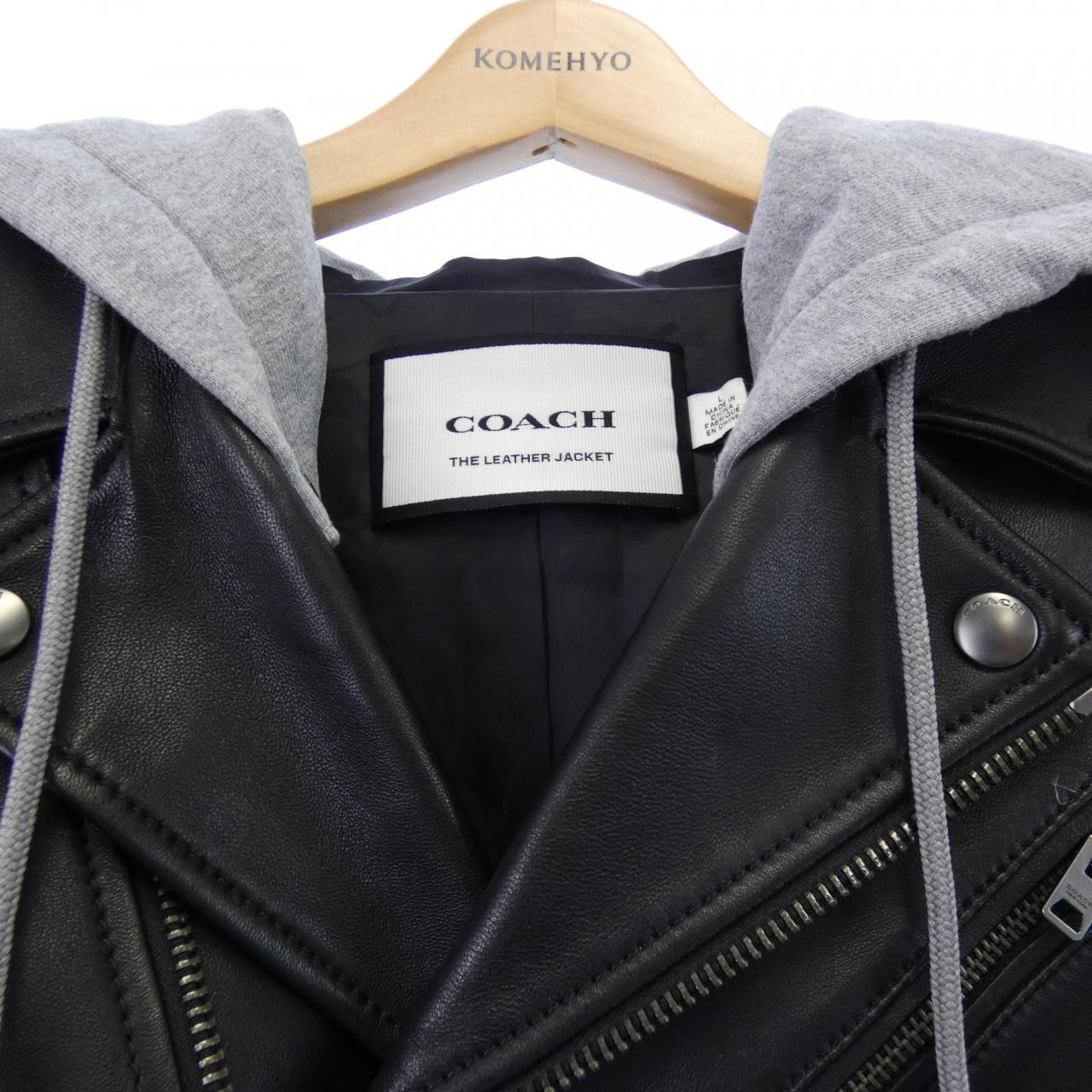 コーチ COACH E1602-33779 レザージャケット