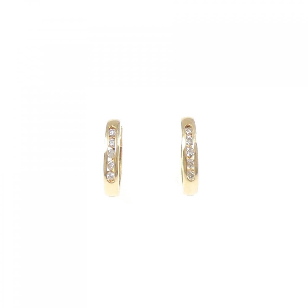 K18YG ダイヤモンド ピアス 0.20CT