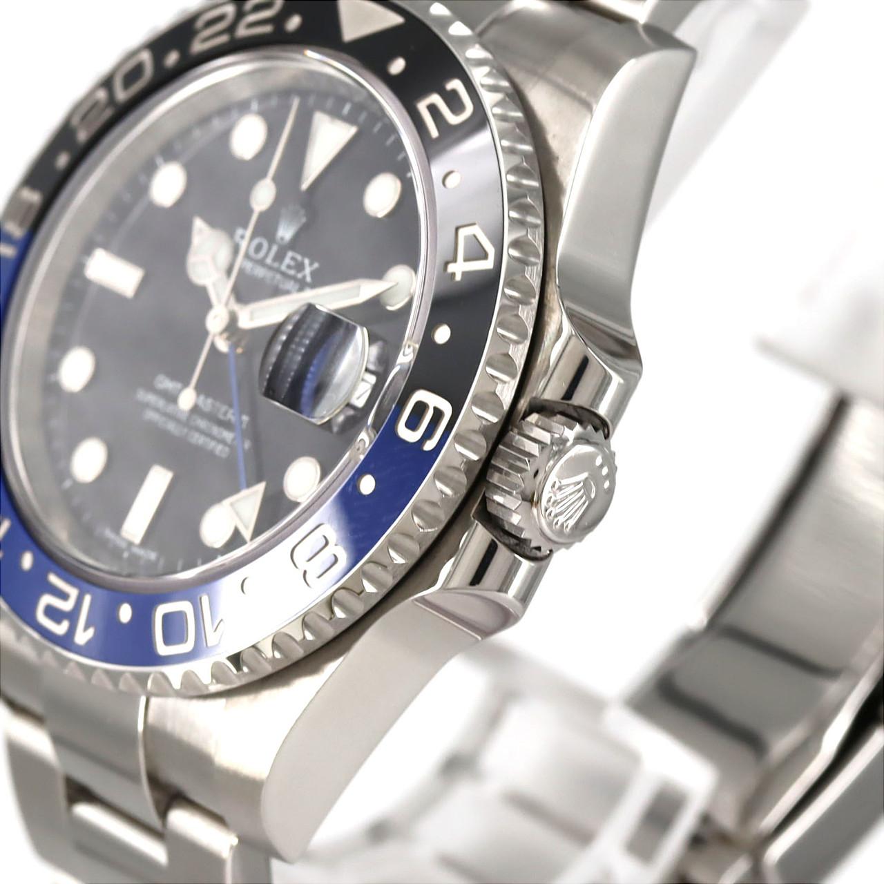 ロレックス GMTマスターⅡ 116710BLNR SS 自動巻 ランダム番
