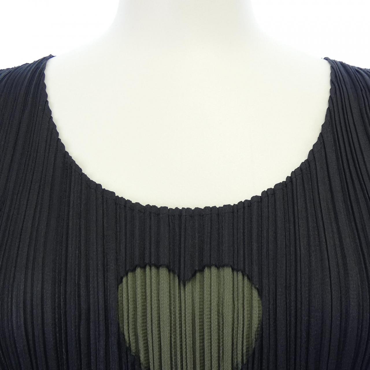 【ヴィンテージ】プリーツプリーズ PLEATS PLEASE 2006 ハート PP64-JK251 トップス