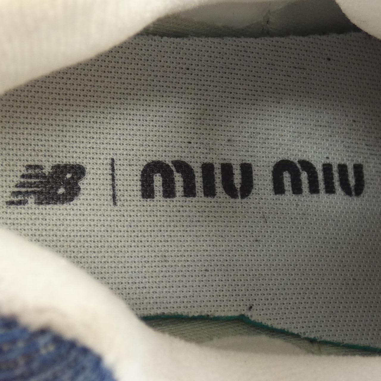 ミュウミュウ MIU MIU NEW BALANCE 574 5E765D スニーカー
