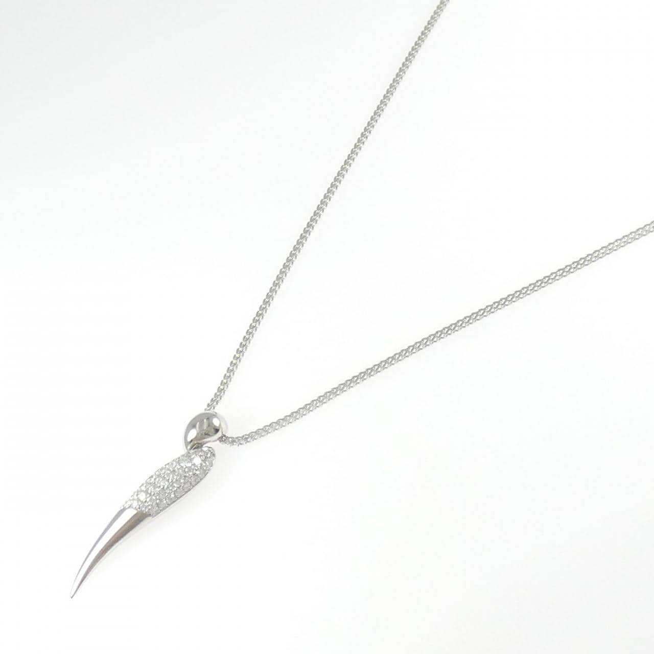 PT900/PT850 ダイヤモンド ネックレス 0.57CT