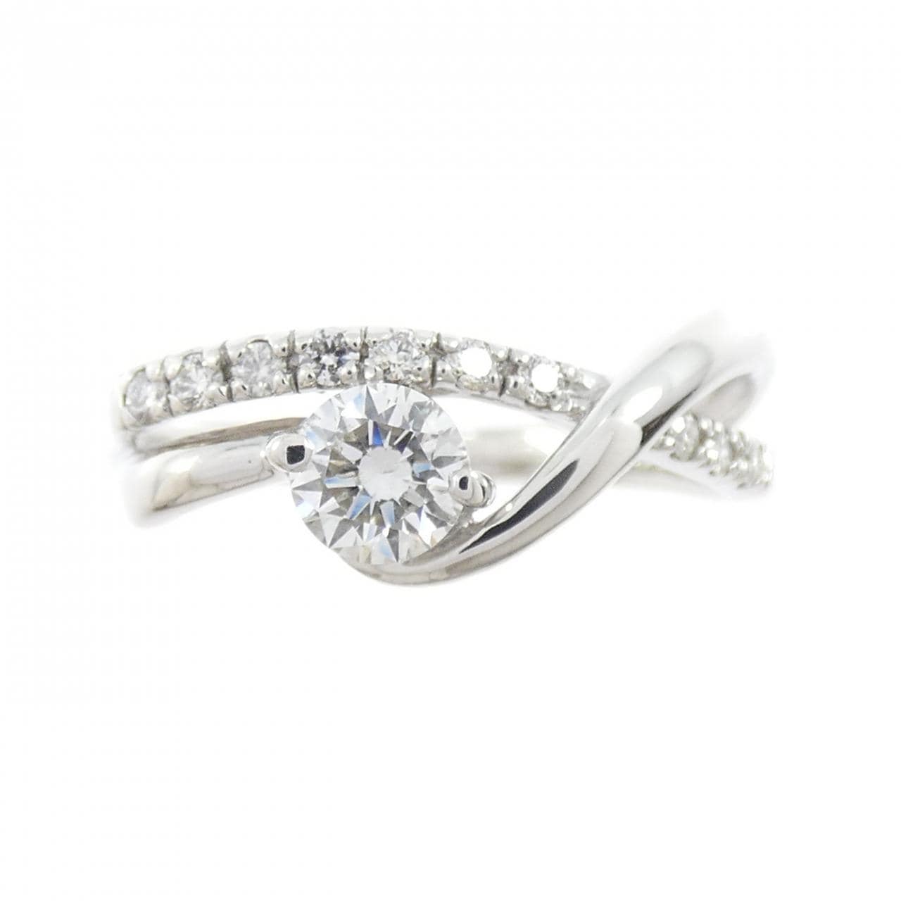 PT950 ダイヤモンド リング 0.304CT I SI2 VG