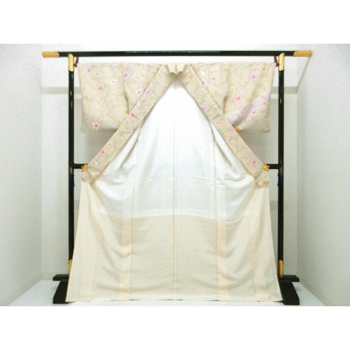 【未使用品】訪問着　友禅加工ボカシ染
