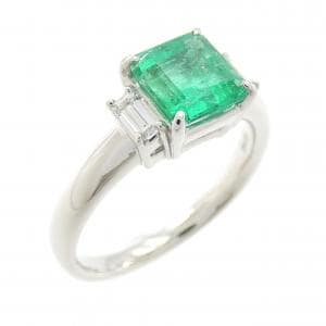 PT エメラルド リング 1.29CT