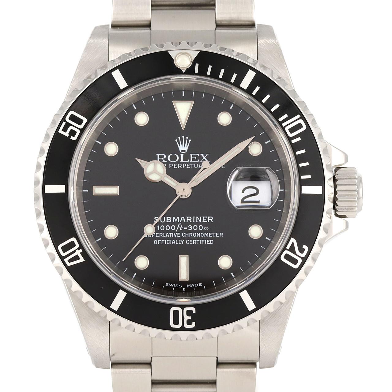 ROLEX Submariner Date 16610. SS自動上弦A number