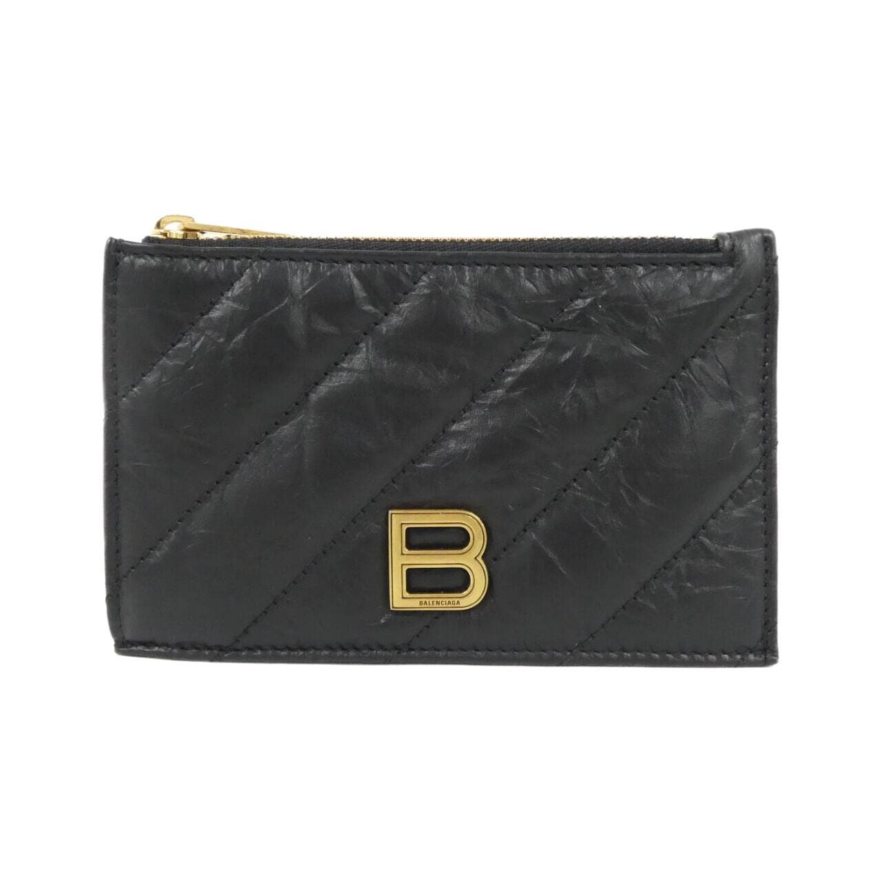 【新品】バレンシアガ CRUSH LONG COIN＆CARD HOLDER QUILTED 766465 210J1 コインケース
