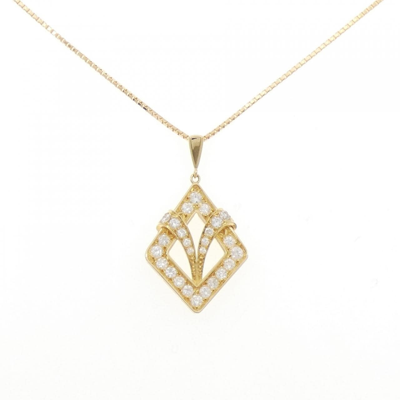 ミキモト ダイヤモンド ネックレス 0.80CT