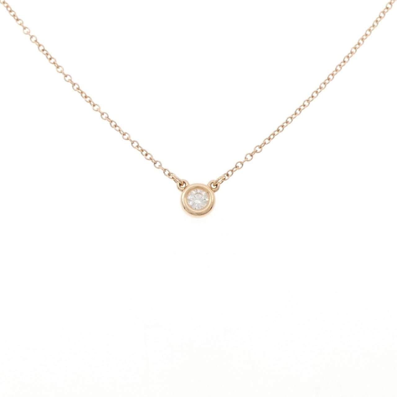 ティファニー バイザヤード ネックレス 0.10CT