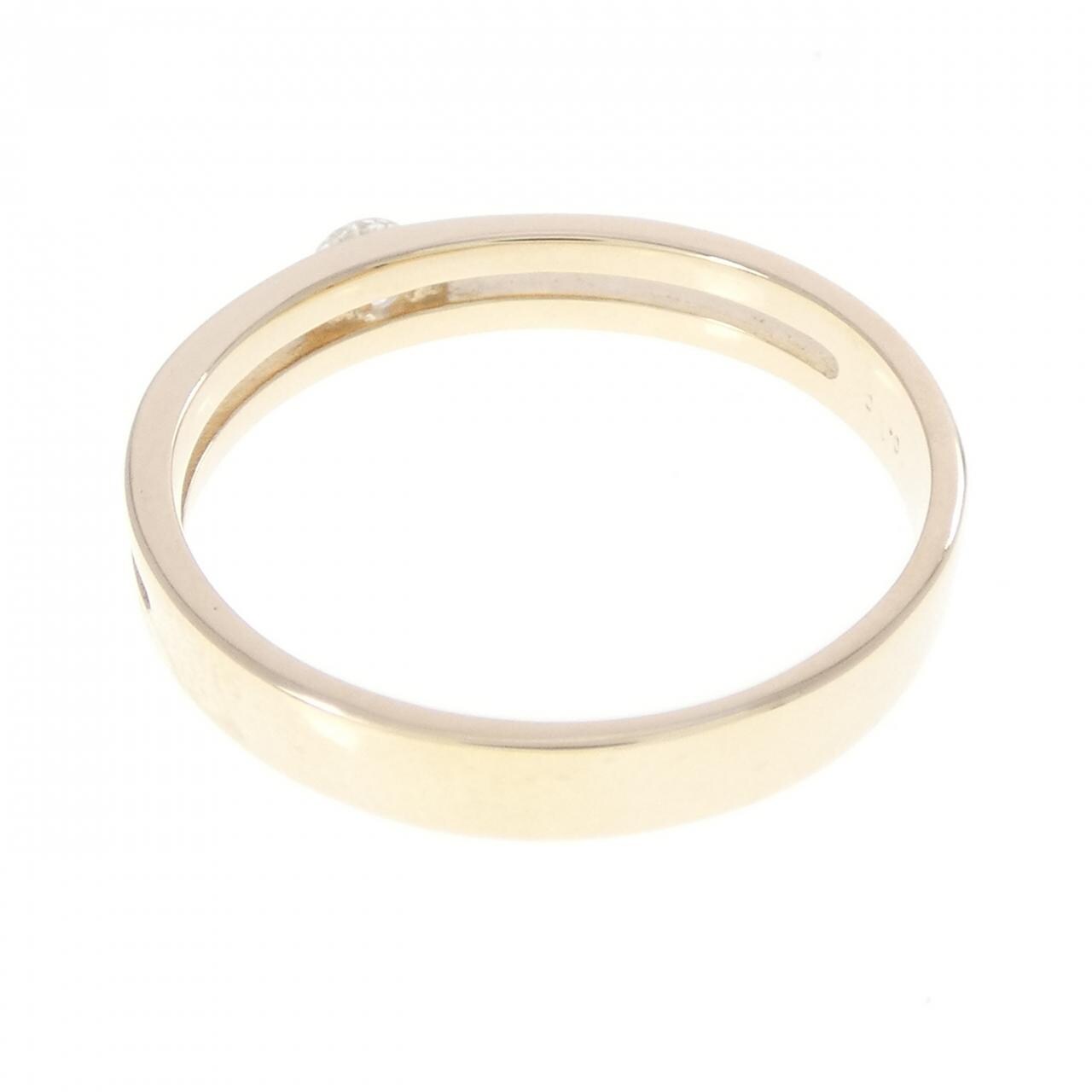 【リメイク】K10YG ダイヤモンド リング 0.10CT