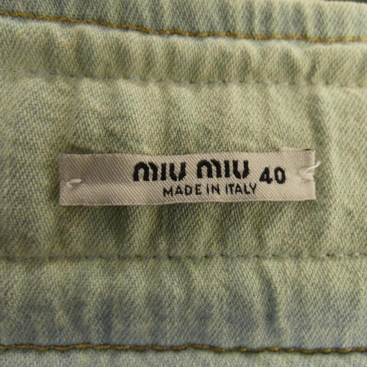 ミュウミュウ MIU MIU GWD177 1S95 スカート