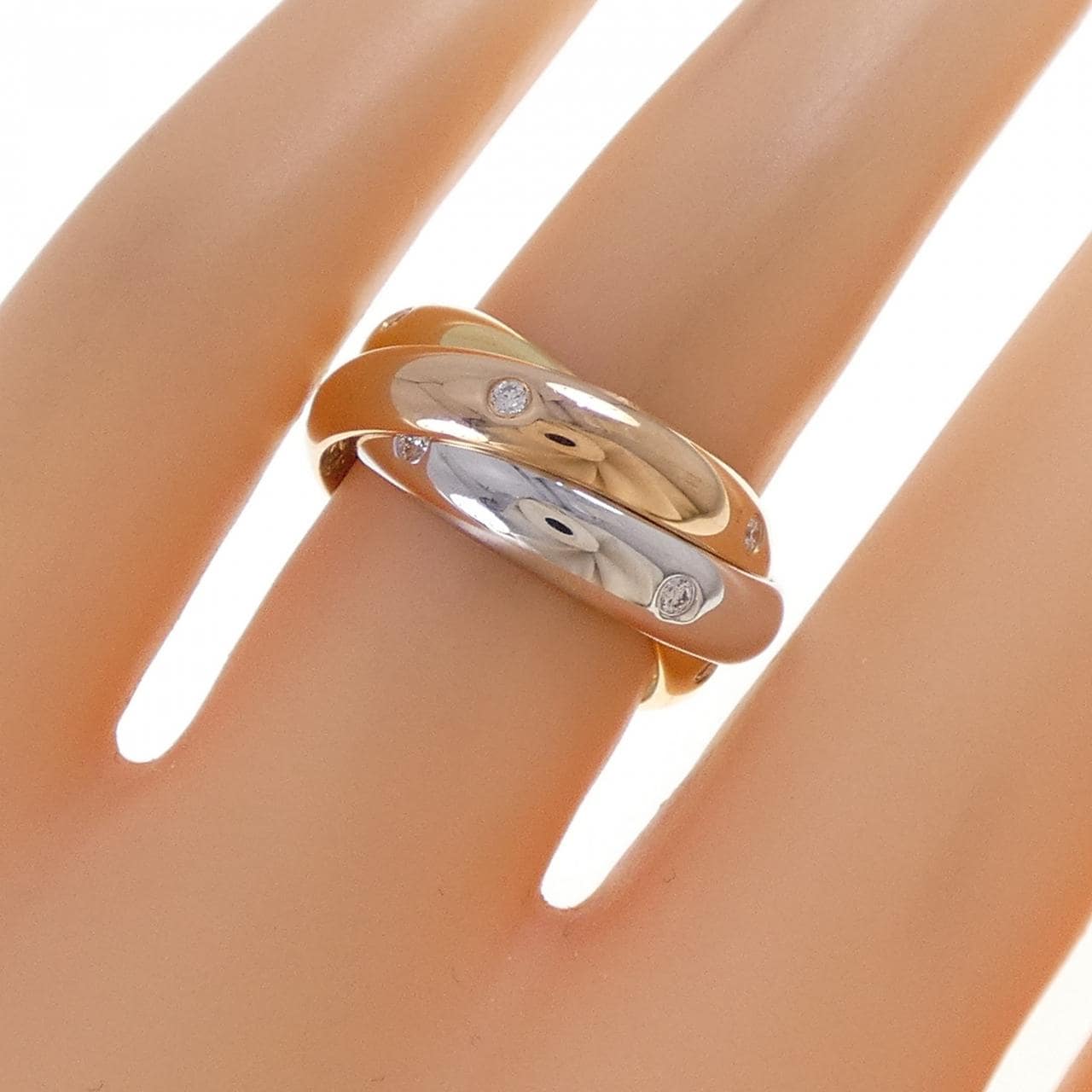 カルティエ トリニティ スター リング