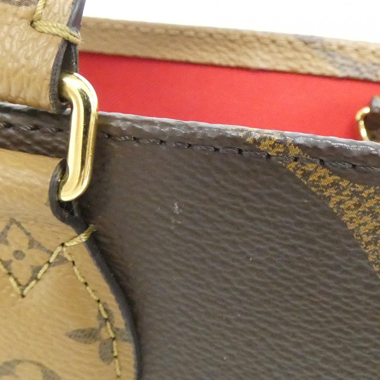 ルイヴィトン モノグラム ジャイアント オンザゴー PM M46373 バッグ