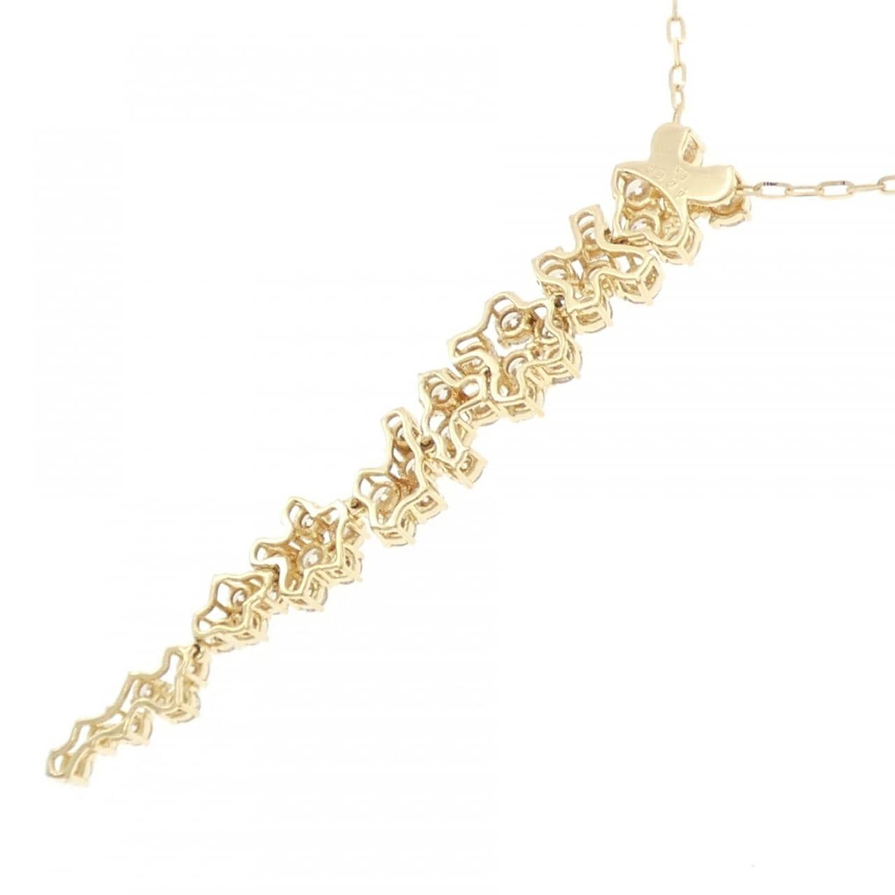 K18YG ダイヤモンド ネックレス 3.00CT