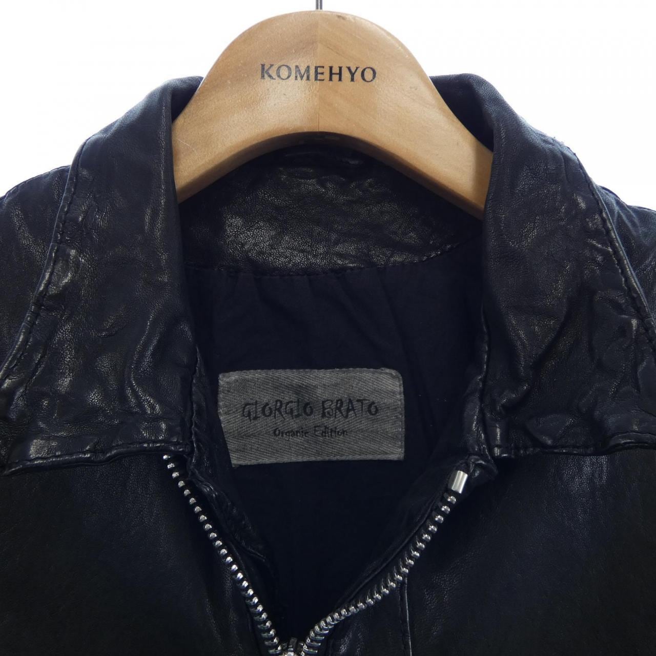 ジョルジオブラット GIORGIO BRATO レザージャケット