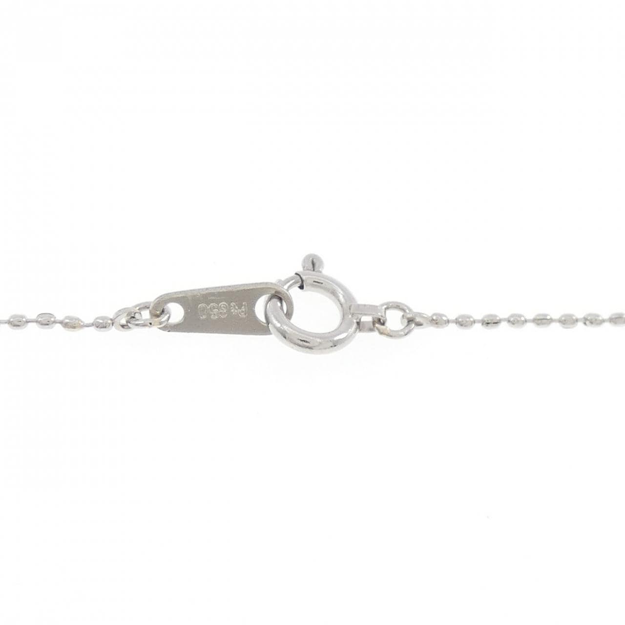PT900/PT850 クロス ダイヤモンド ネックレス 0.30CT
