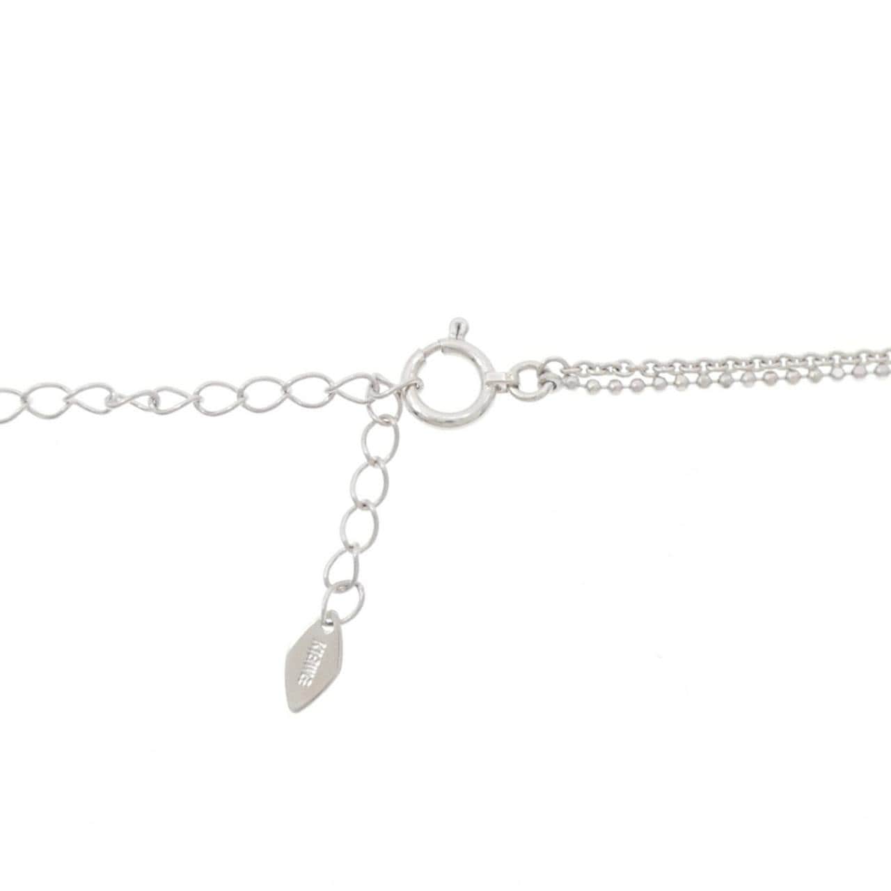 K18WG ダイヤモンド ネックレス 0.05CT