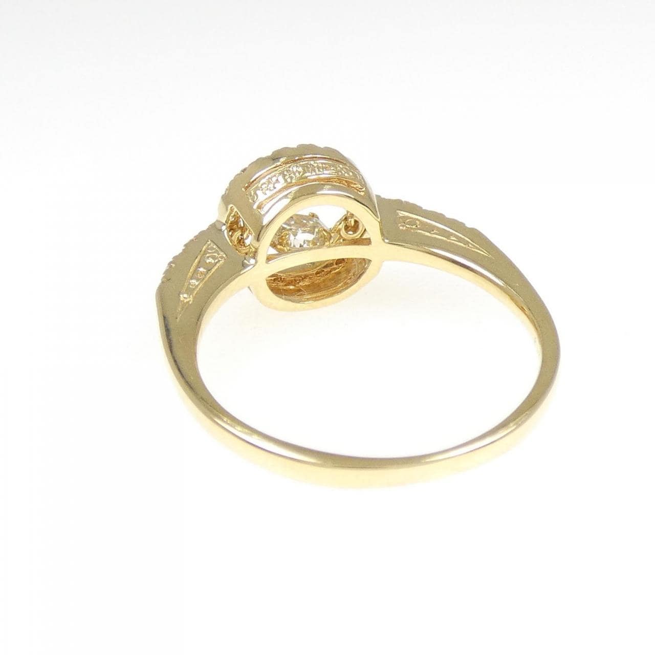 K18YG ダイヤモンド リング 0.18CT