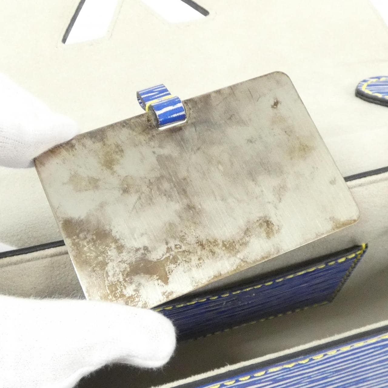 ルイヴィトン エピ デニム ツイスト MM M50271 ショルダーバッグ