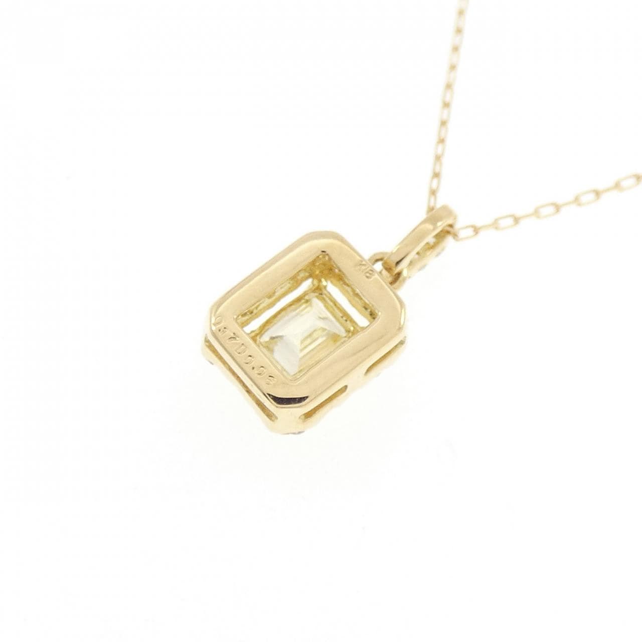 【新品】K18YG ダイヤモンド ネックレス 0.17CT