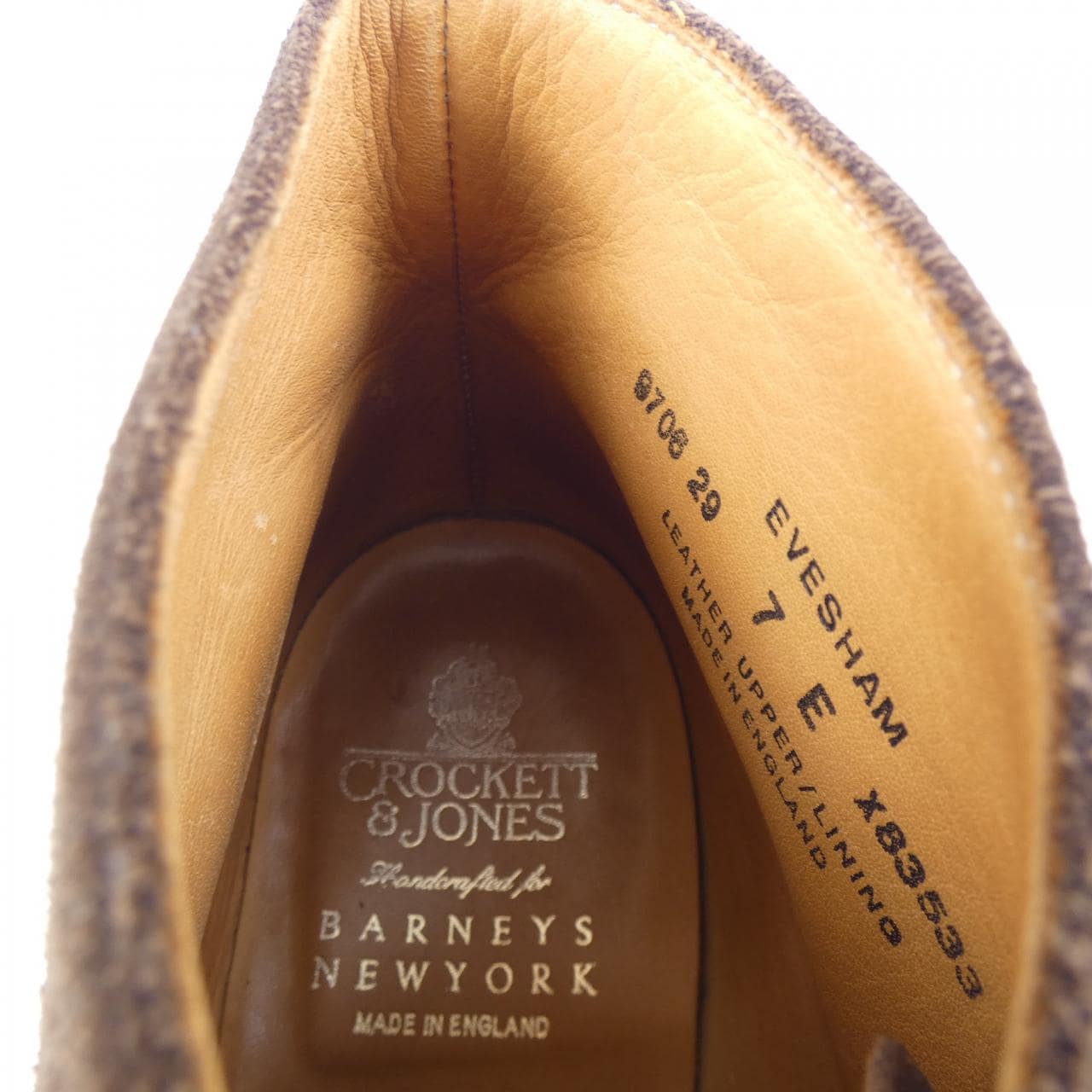 クロケットアンドジョーンズ CROCKETT&JONES EVESHAM ブーツ