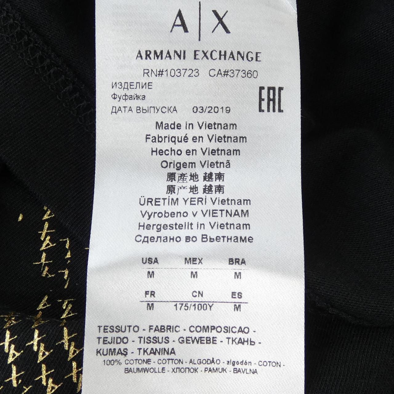 アルマーニ エクスチェンジ ARMANI EXCHANGE 3GZTWC ZJH4Z Tシャツ